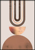 Turrón De Caramelo Derecha Real Rose Gold Póster